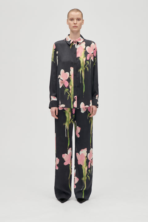 STINE GOYA - Melting Flowers Long Sleeve Shirt