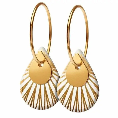 SPLASH duo teardrop - guld