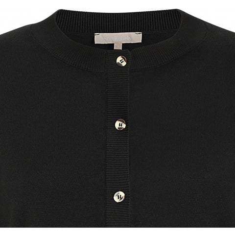 Soft Rebels SRMarla Cardigan Knit, Black