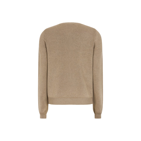Soft Rebels Marla Cardigan knit - Toasted Coconut Bean
