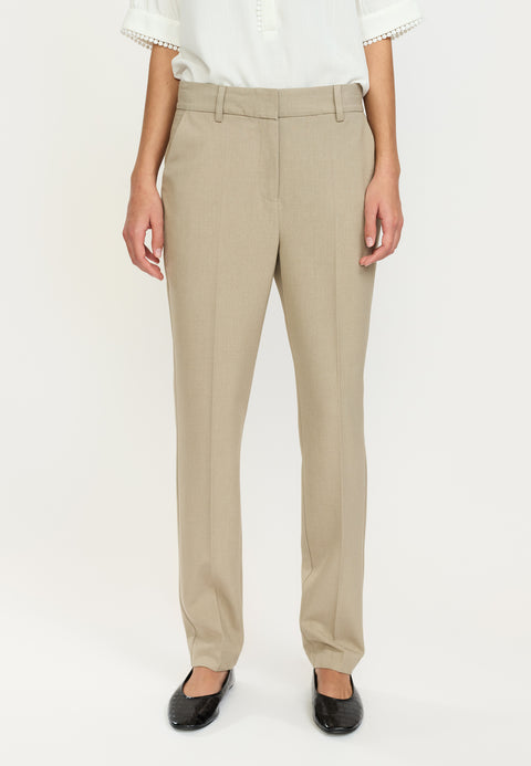 Soft Rebels SRVilja Mid Waist Pant - Greige