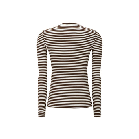Soft Rebels SRFenja Stripe O-neck Top, Carafe