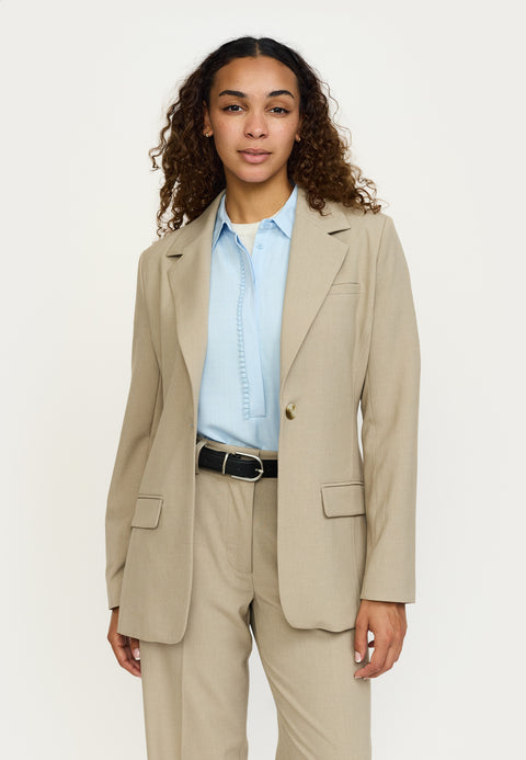 Soft Rebels SRVilja Blazer - Greige