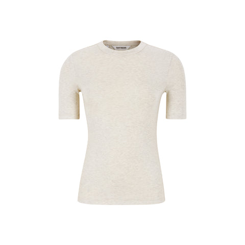 Soft Rebels SRRoman SS Top - Arctic Wolf Melange