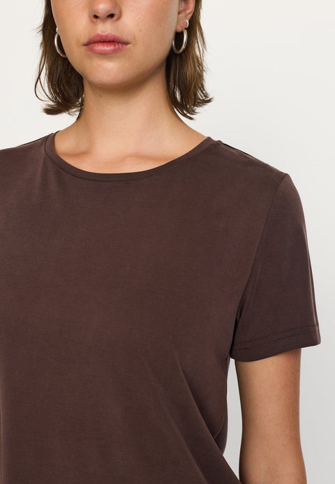 Soft Rebels Ella T-shirt - Coffee Bean