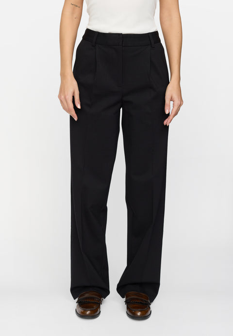 Soft Rebels SRHuma Vilja Midwaist Loose Pant, Sort