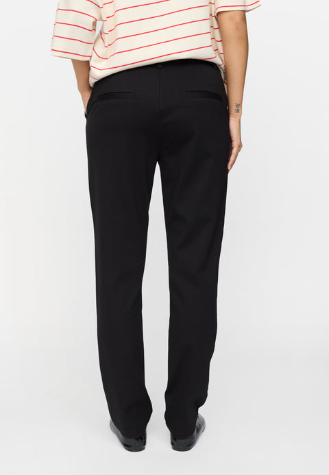 Soft Rebels SRHuma Vilja Midwaist Pant, Sort