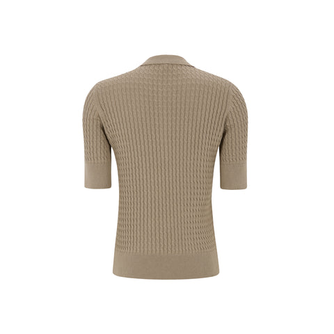 Soft Rebels SRBeth Polo Knit - Greige