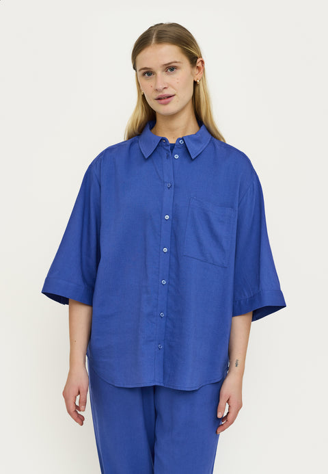 Soft Rebels SRYindi Shirt - 189 Deep Ultramarine