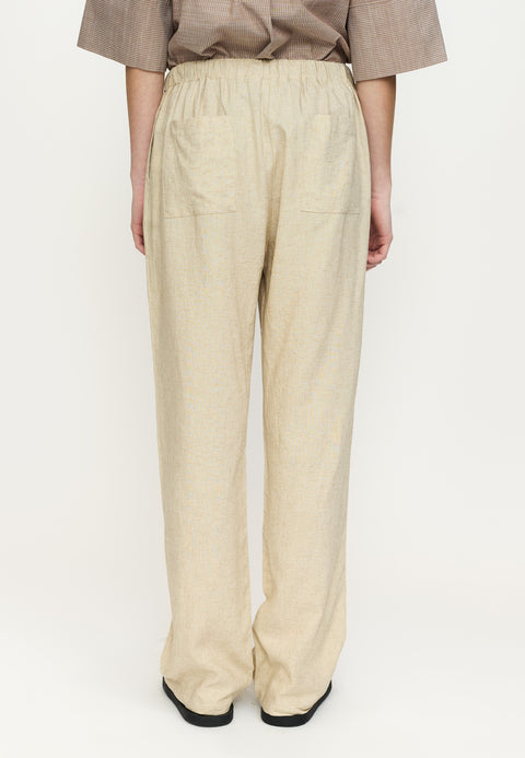 Soft Rebels SRYindi Pant, Ecru Melange