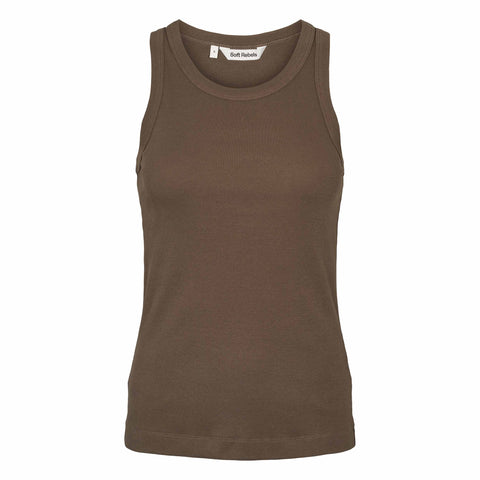 Soft Rebels SRAdelynn Tank Top GOTS, Canteen