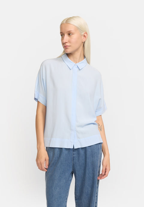 Soft Rebels SRFreedom SS Shirt, Cashmere Blue