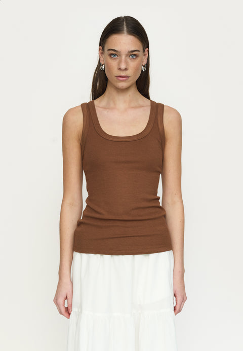 Soft Rebels SRFenja Tank Top, Bison