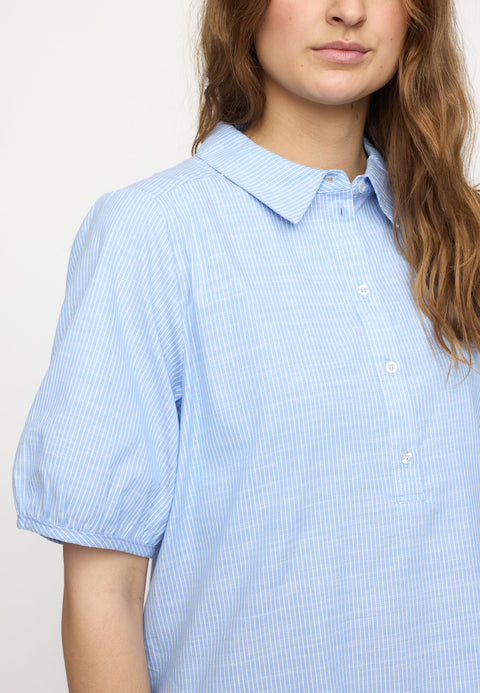 Soft Rebels SREbbi Blouse, Vista Blue