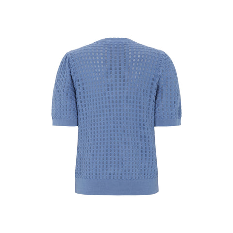 Soft Rebels SRAlarice SS Cardigan Knit, Forever Blue