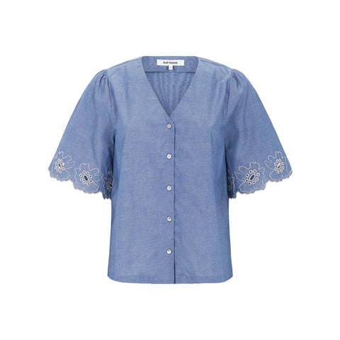 Soft Rebels SRGada Shirt, Indigo Blue