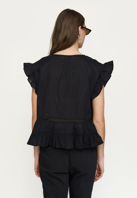 Soft Rebels SRGallia Top, Black