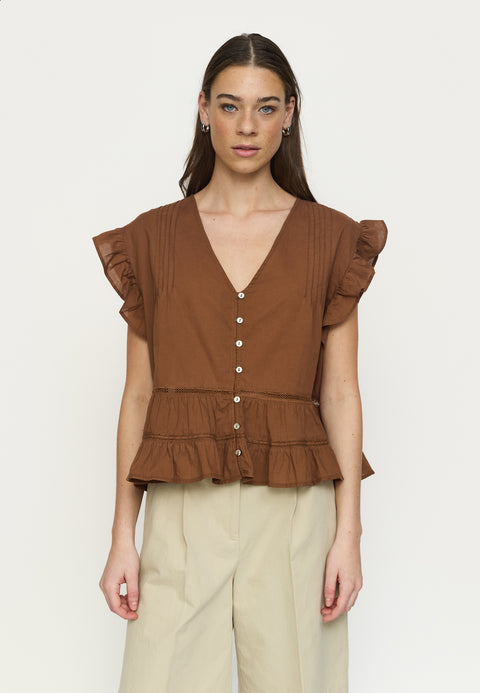 Soft Rebels SRGallia Top, Bison