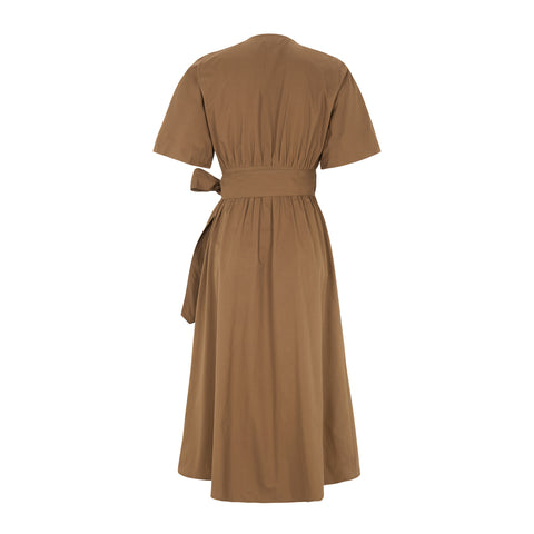 Soft Rebels SRHalen Midi Dress, Bison