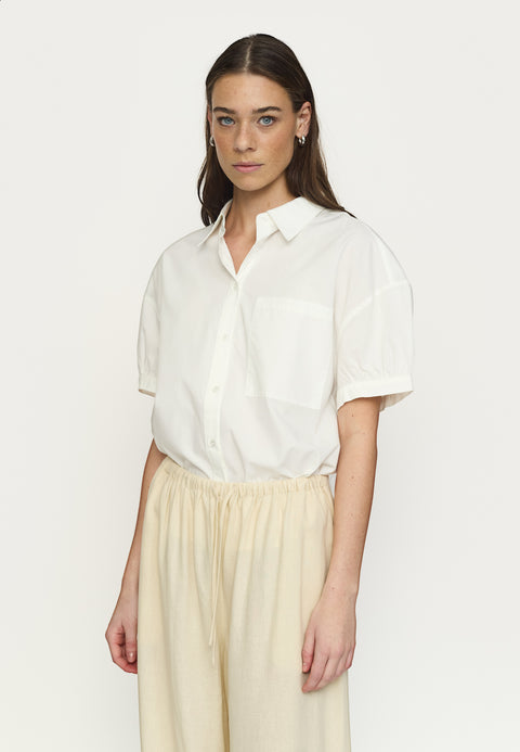 Soft Rebels SRVeronica SS Shirt, Snow White