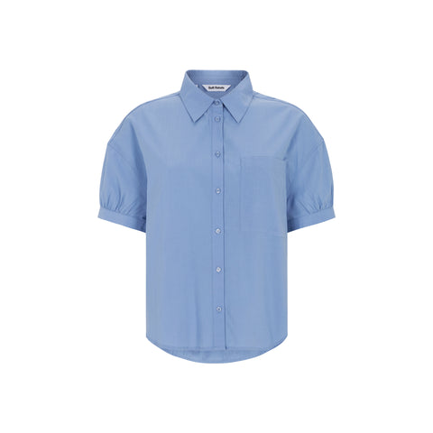 Soft Rebels SRVeronica SS Shirt, Forever Blue