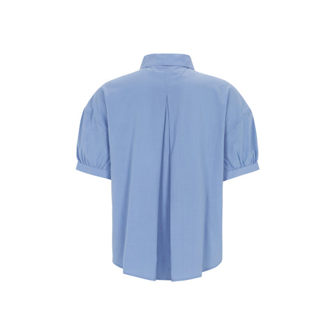 Soft Rebels SRVeronica SS Shirt, Forever Blue