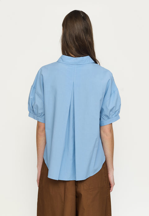 Soft Rebels SRVeronica SS Shirt, Forever Blue