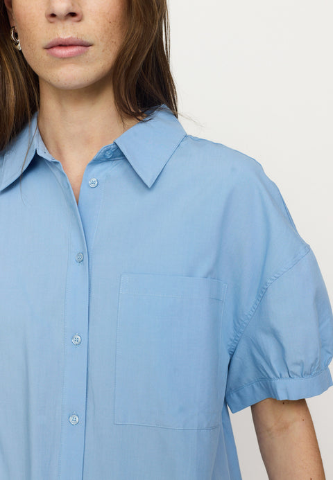 Soft Rebels SRVeronica SS Shirt, Forever Blue