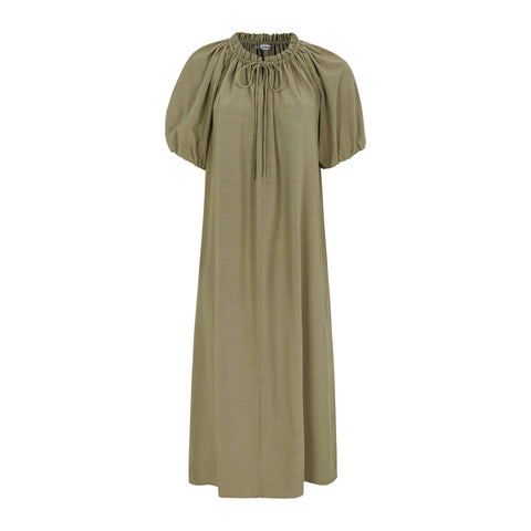 Soft Rebels SRDale Midi Dress, Covert Green