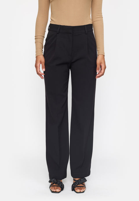 Soft Rebels SRVilja midwaist loose pant, Black