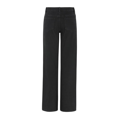 Soft Rebels SRWilla Midwaist Wide Jeans, Black