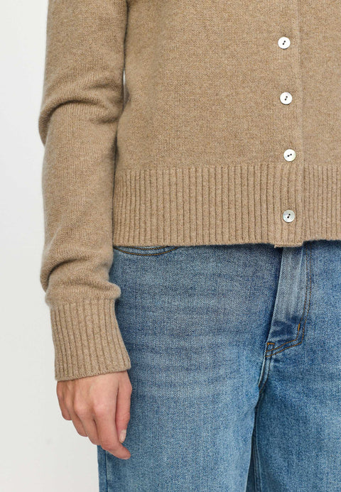 Soft Rebels SRAvery Cardigan Knit, Silver Mink