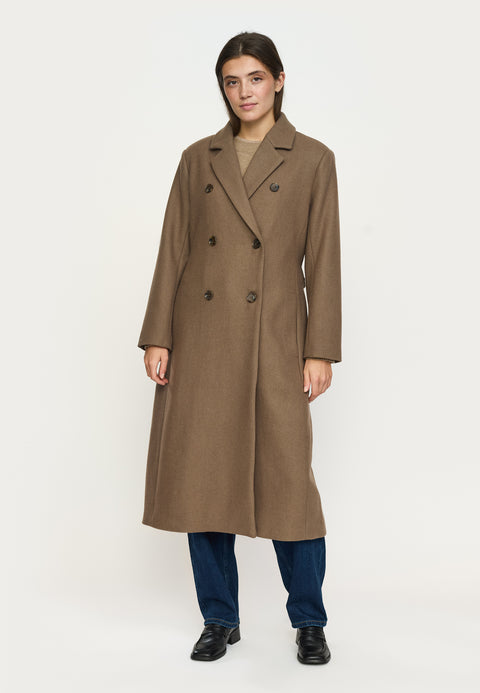 Soft Rebels SRLilah Coat, Silver Mink
