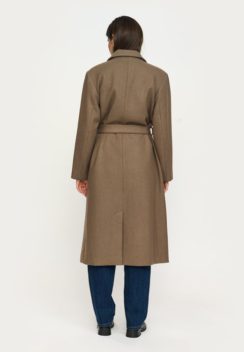 Soft Rebels SRLilah Coat, Silver Mink