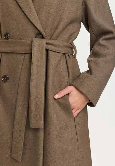 Soft Rebels SRLilah Coat, Silver Mink