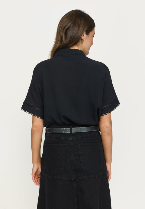 Soft Rebels SRLima Freedom SS Shirt, Black
