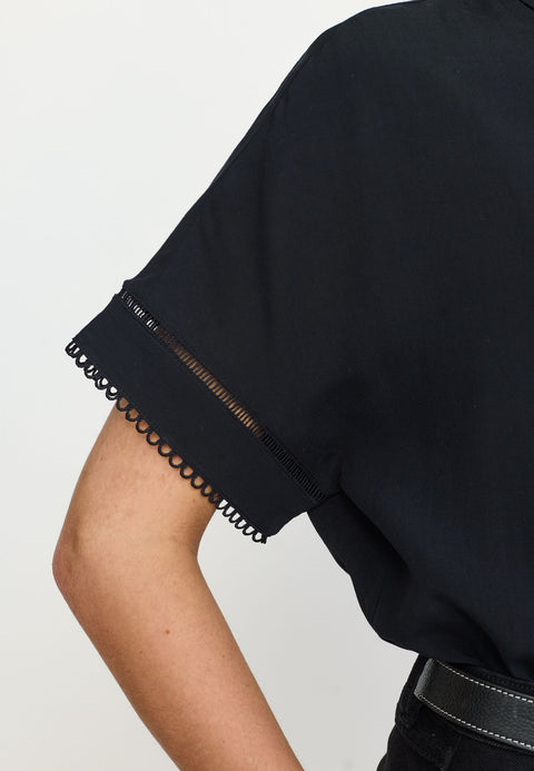 Soft Rebels SRLima Freedom SS Shirt, Black