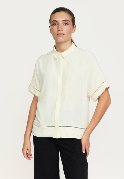 Soft Rebels SRLima Freedom SS Shirt, Arctic Wolf