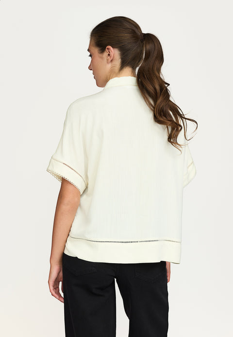 Soft Rebels SRLima Freedom SS Shirt, Arctic Wolf