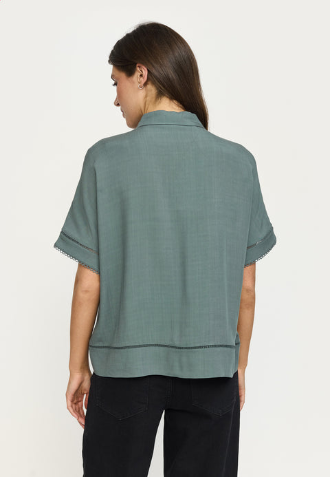 Soft Rebels SRLima Freedom SS Shirt, Balsam Green