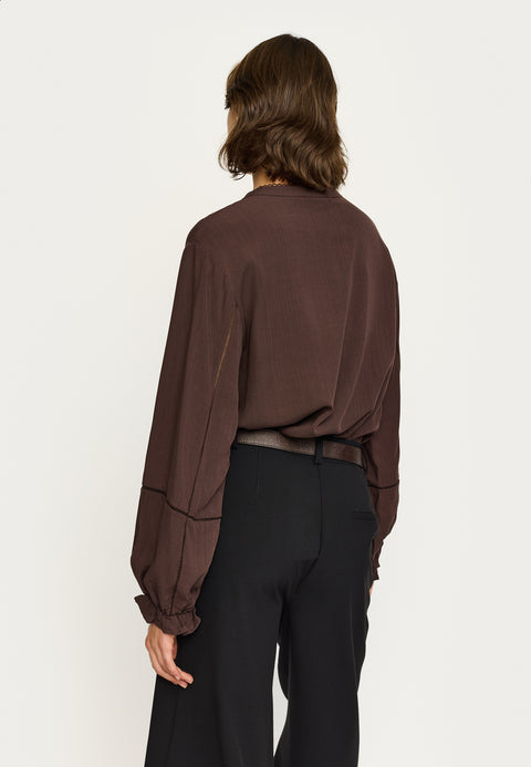 Soft Rebels SREdwina Bluse - Coffee Bean