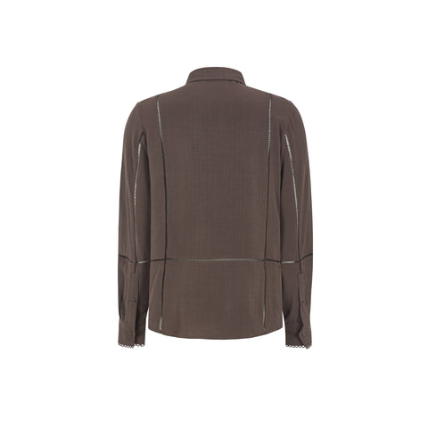 Soft Rebels SREdwina Skjorte - Coffee Bean
