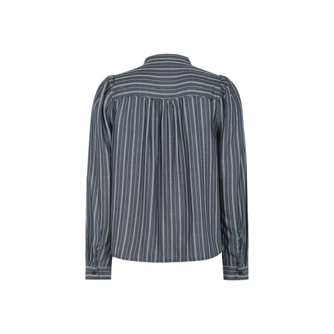 Soft Rebels Charlotte Blouse - Artic Wolf Stripe