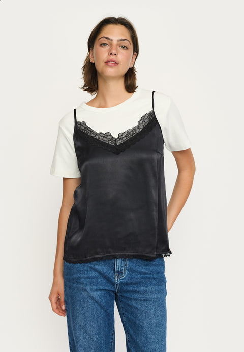 Soft Rebels SRFrancesca Camisole Top, black