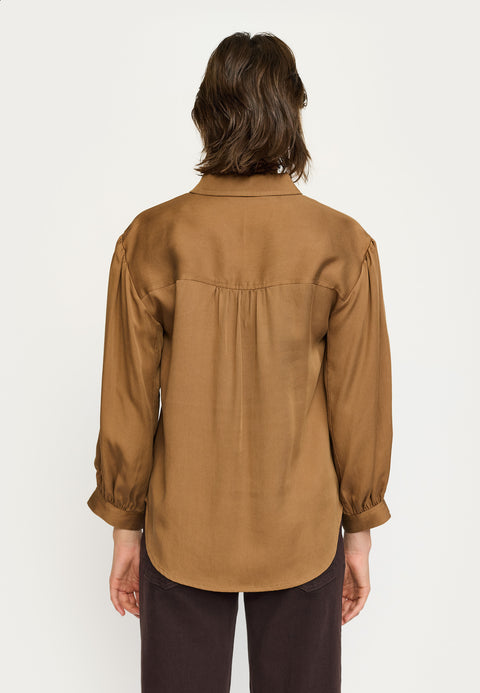 Soft Rebels SRStormy Blouse, Toasted Coconut
