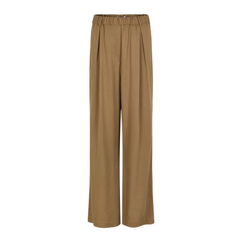 SR525-715-714ToastedCoconut-Extra1. Midwaist wide pant. Toasted coconut. SR525-715. 