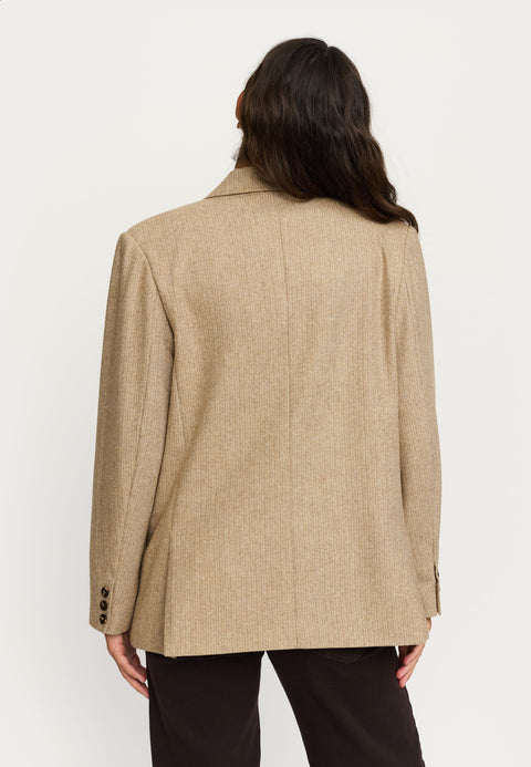 Soft Rebels SRGreta Loose Blazer, Toasted Coconut