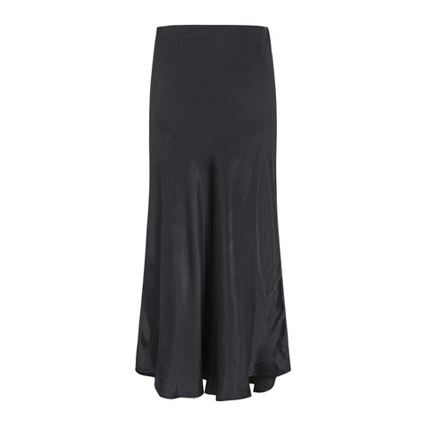 SR525-752-001Black-Extra1. SRFrancesca abia skirt i sort. Flot løs nederdel i sort. SR525-752. fra Soft rebels. kan købes hos rokkjærs 