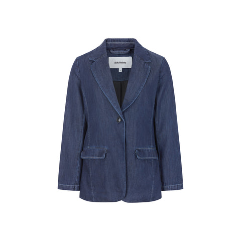 Soft Rebels Portia Blazer - Dark Blue