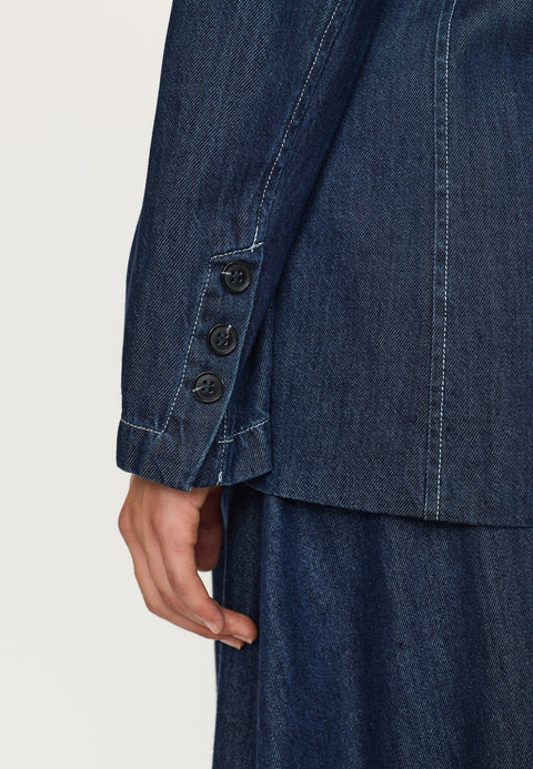 Soft Rebels Portia Blazer - Dark Blue